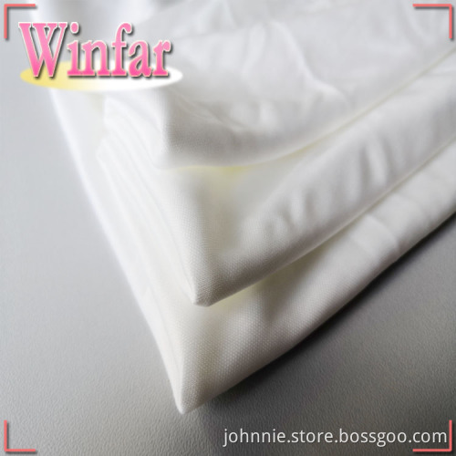 DTY Polyester Dyed Knit Textile Interlock Fabric